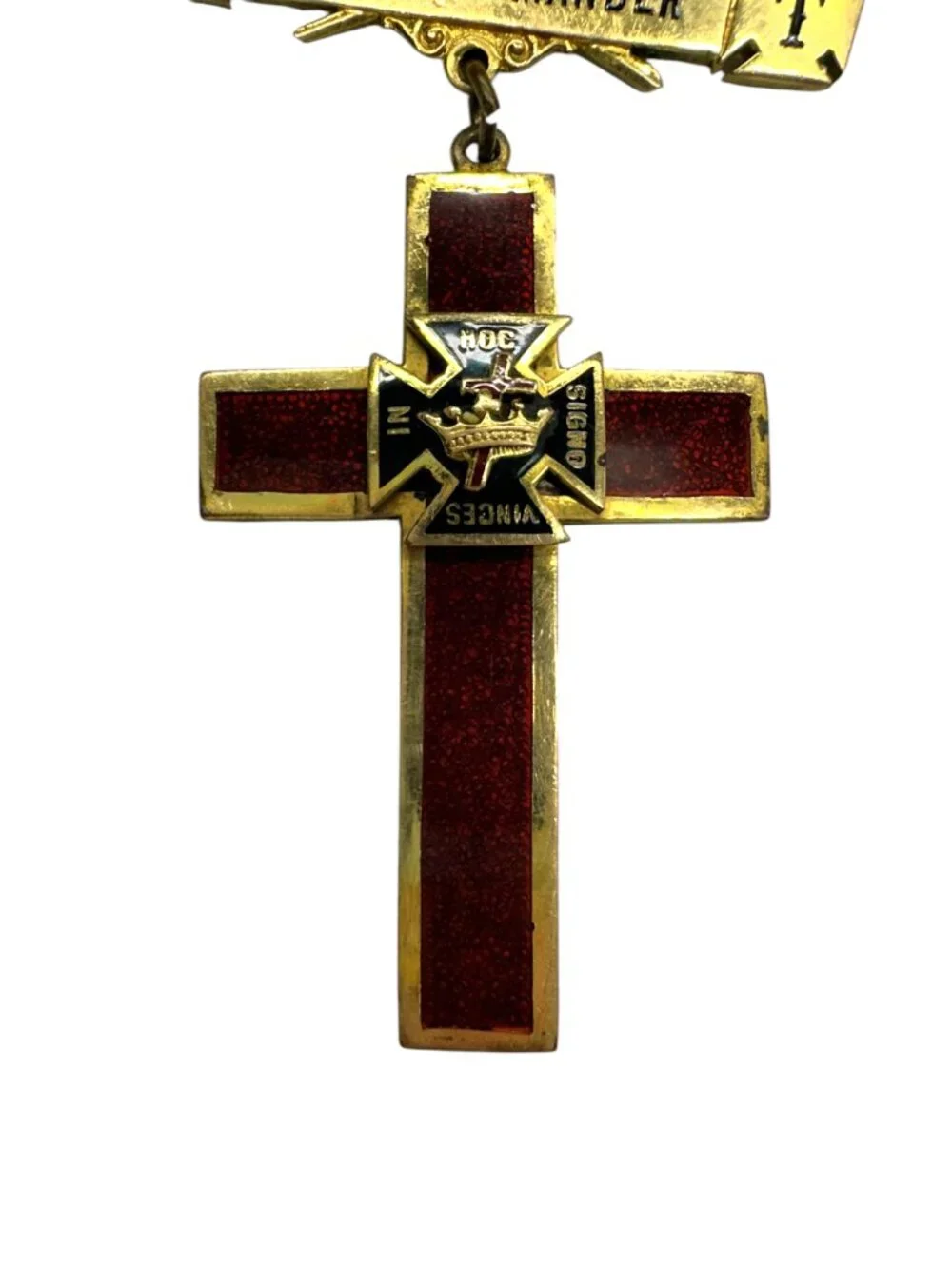 Vintage Knight's Templar Past Commander Pin